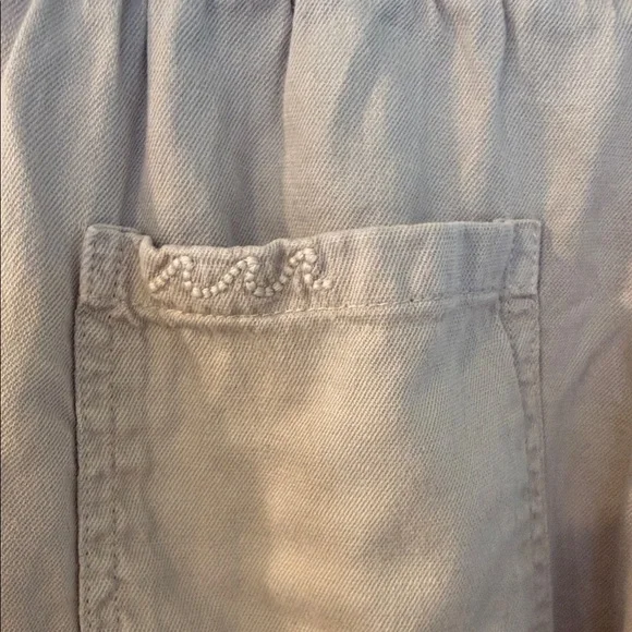 Faherty Light Taupe Elastic Waist Jogger Pants - Picture 3 of 6